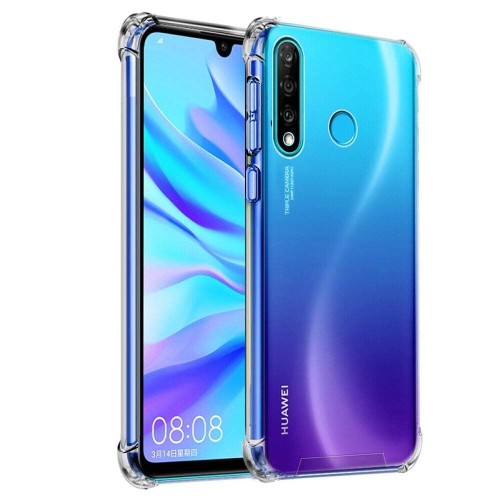 Hually case for Huawei P30 lite, Crystal Clear [Anti Yellow] Anti fingerprint, Ultra Thin Designed, Drop Protection, Fully Protective Smartphone, cover for p30 lite phone case and Nove 4e phone case