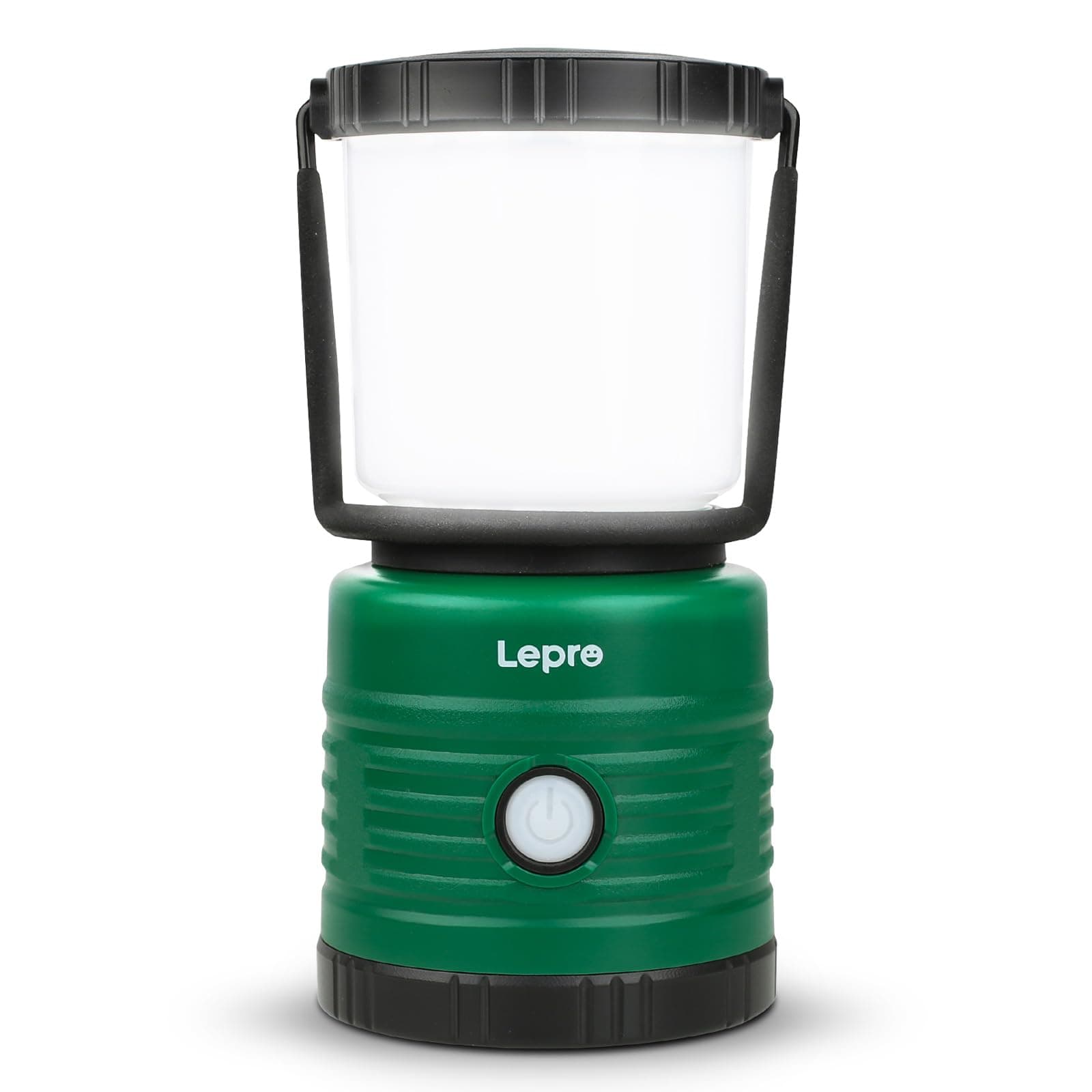 Lepro Lantern Camping Lantern, Battery Powered LED with 1500LM, 4 Light Modes, Waterproof Tent Light, Lantern Flashlight for Hurricane, Emergency Light, Survival Kit, Storms, Outages, Fishing, Hiking