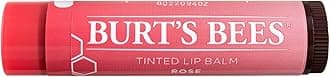 Burt's Bees Tinted Lip Balm, Rose, 0.15 Ounce (Pack of 4)
