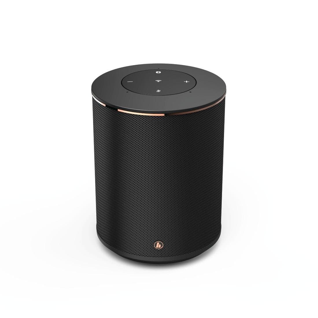 Hama | Smart speaker (with Amazon Alexa integration, Bluetooth, music streaming via Wifi / WLAN and UPnP, wireless speaker SIRIUM 1400ABT for example for Smartphone / Tablet / PC) Black