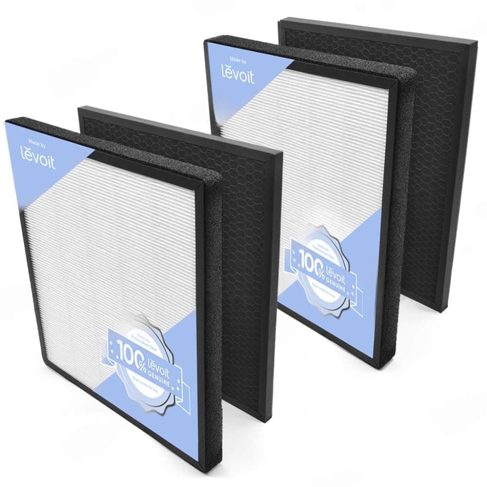 Air Purifier Lv-Pur131 Replacement Filter True Hepa & Activated Carbon Filters Set Lv-Pur131-Rf 2 Pack Multi