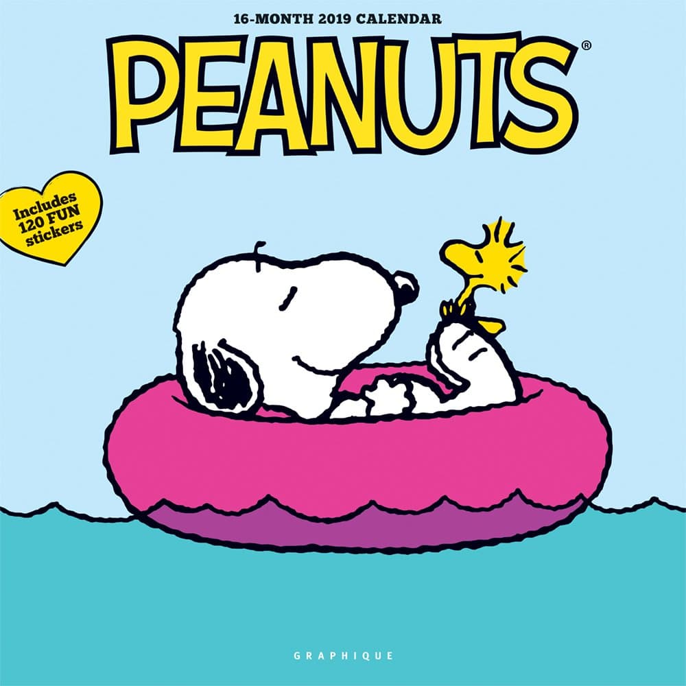 Peanuts Happiness Is 2019 Calendar Calendar – Wall Calendar, 15 July 2018