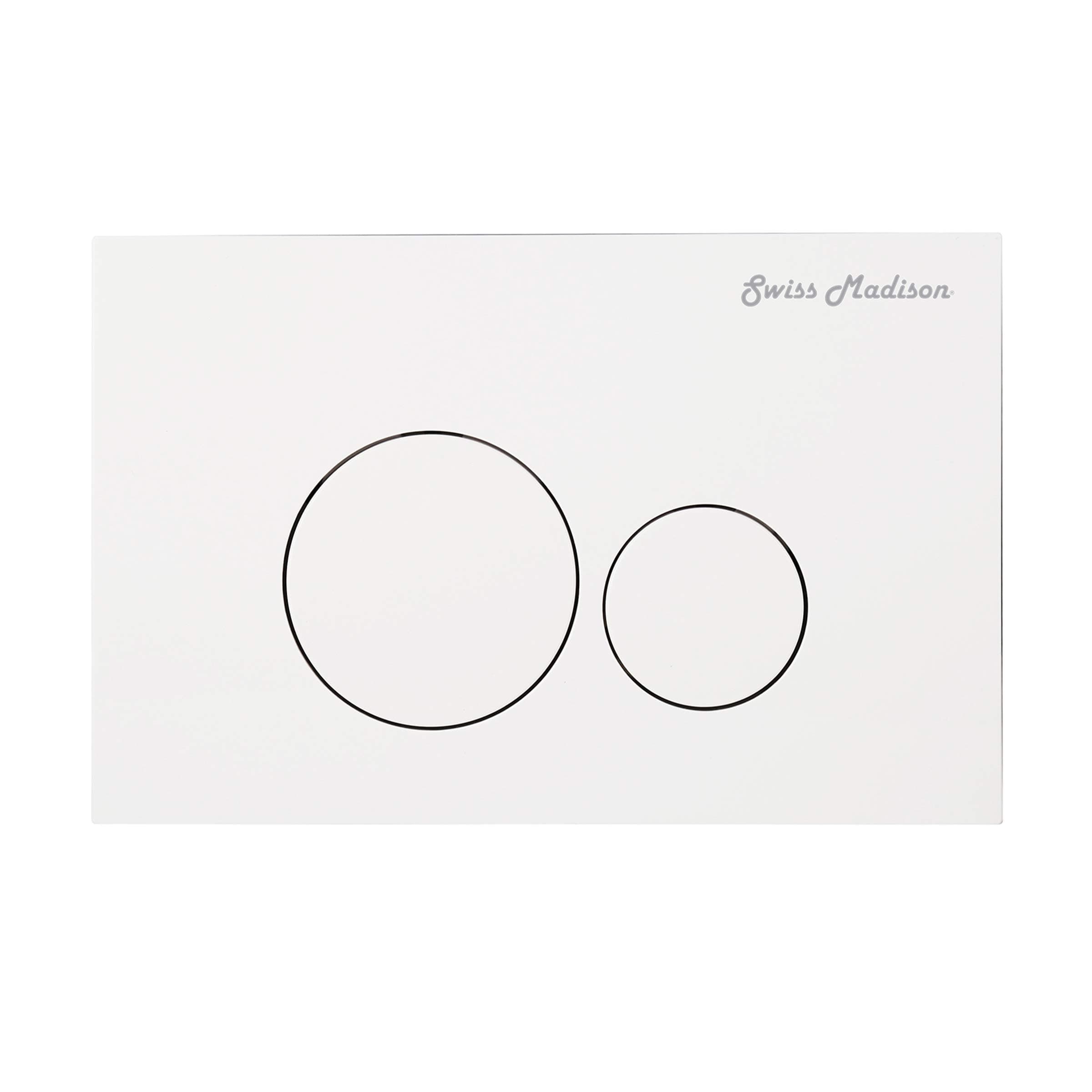 Swiss Madison Well Made Forever SM-WC001W Actuator Flush Plate, White