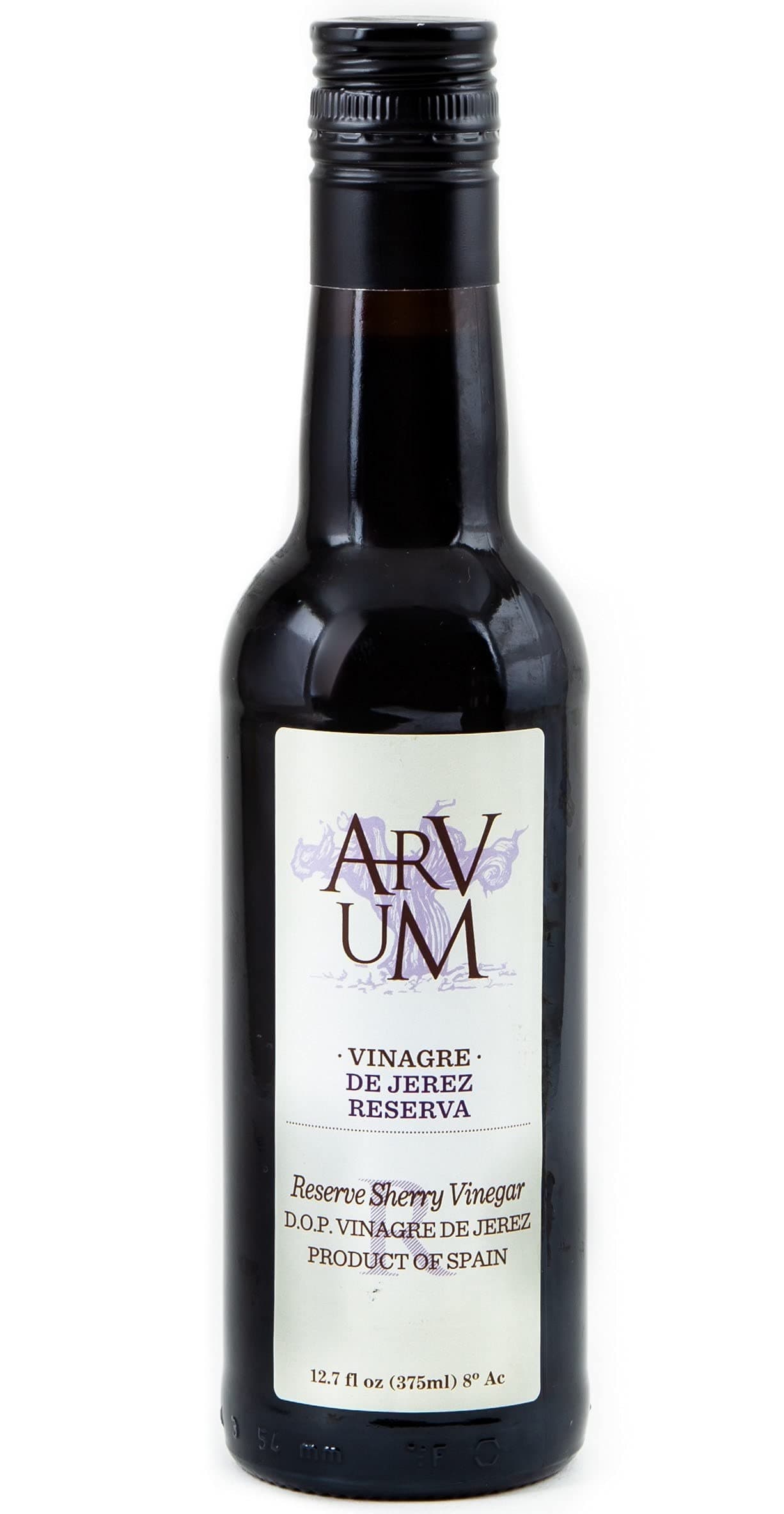 Sherry Vinegar, Oak Aged and Imported from Spain (12.75 oz)
