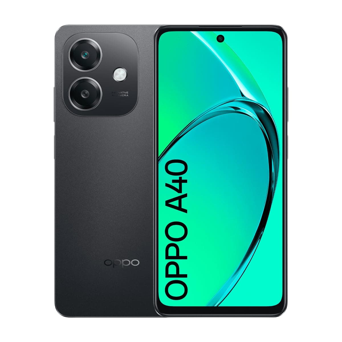 OPPO A40 Dual-SIM 128GB ROM + 6GB RAM (GSM Only | No CDMA) Factory Unlocked 4G/LTE Smartphone (Sparkle Black) - International Version