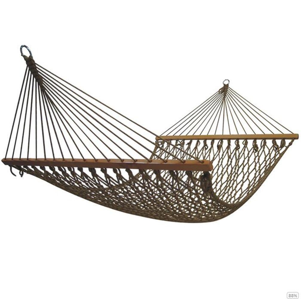 GOUQIN Hammocks Courtyard Balcony Room Upscale Nylon Hammock Swing Outdoor Web Hammocks, Single ,200*100Cm