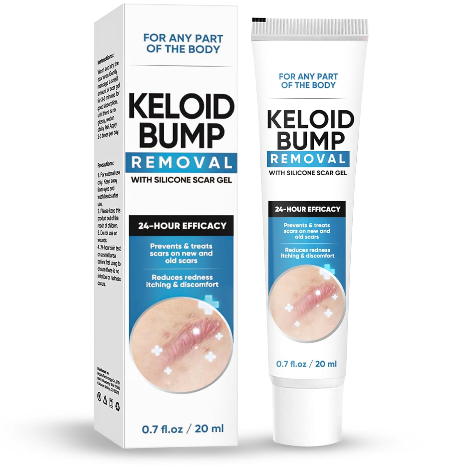 MOSKILA Keloid Bump Removal, Keloid Scar Treatment for Face, Body, Advanced Silicone-SAUYGSYAGAYSHHGDSSD