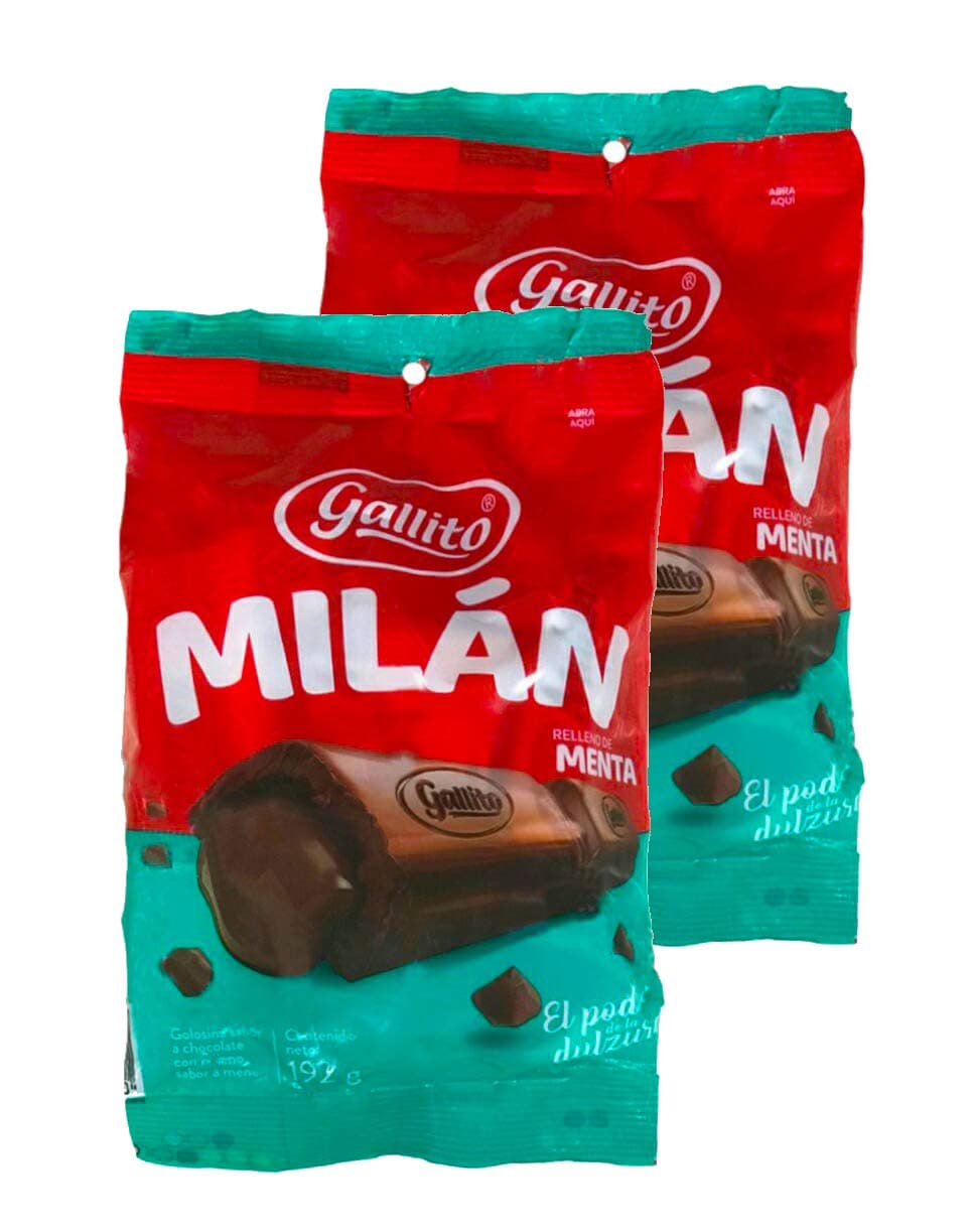 Gallito - Milan Mint Chocolates - 6.77 oz / 192 gr - 2 Pack