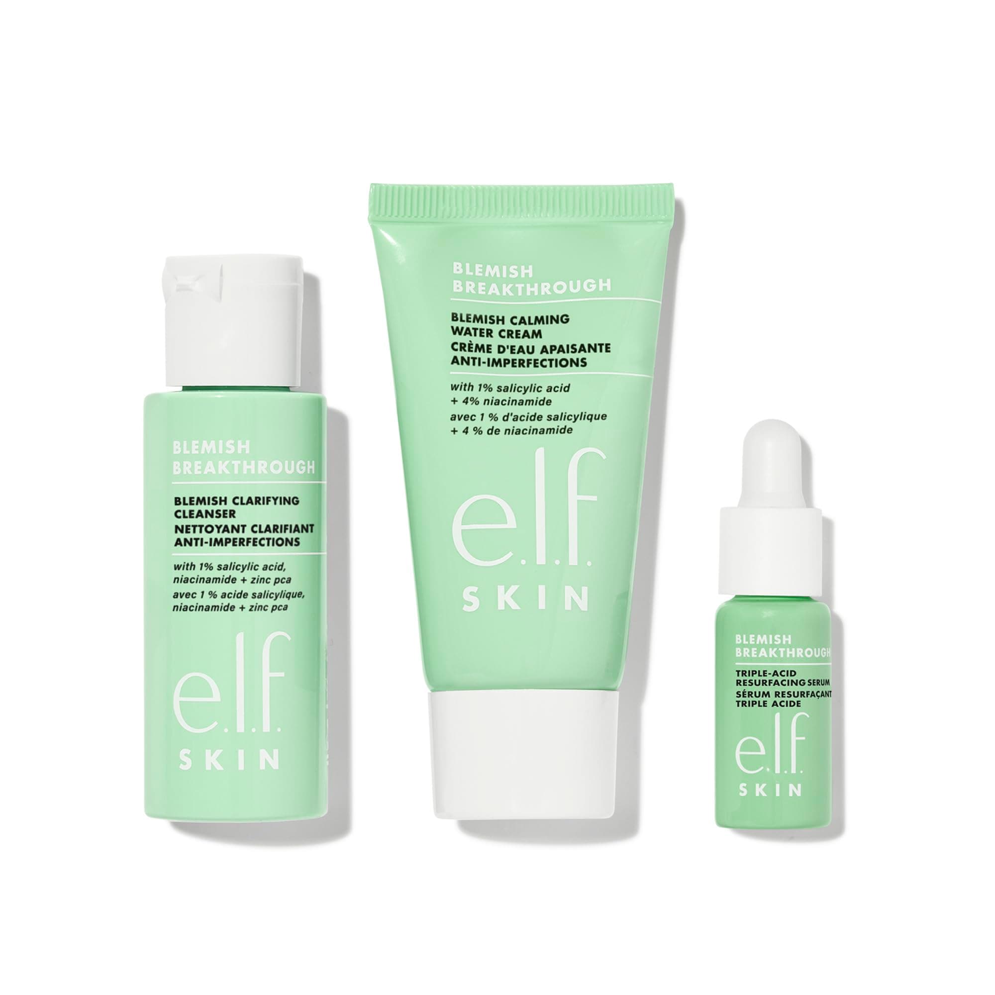 SKIN Blemish Control Basics, 3-Step Travel Size Blemish Skincare Routine For Clear Skin, Soothes & Evens Out Skin Tone
