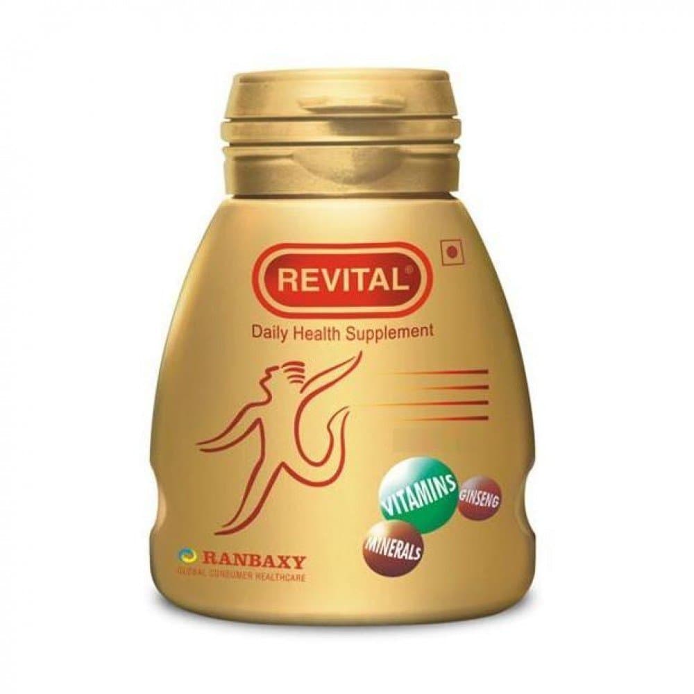 Revital By Ranbaxy (Ginseng Vitamins and Minerals) 30 Caps