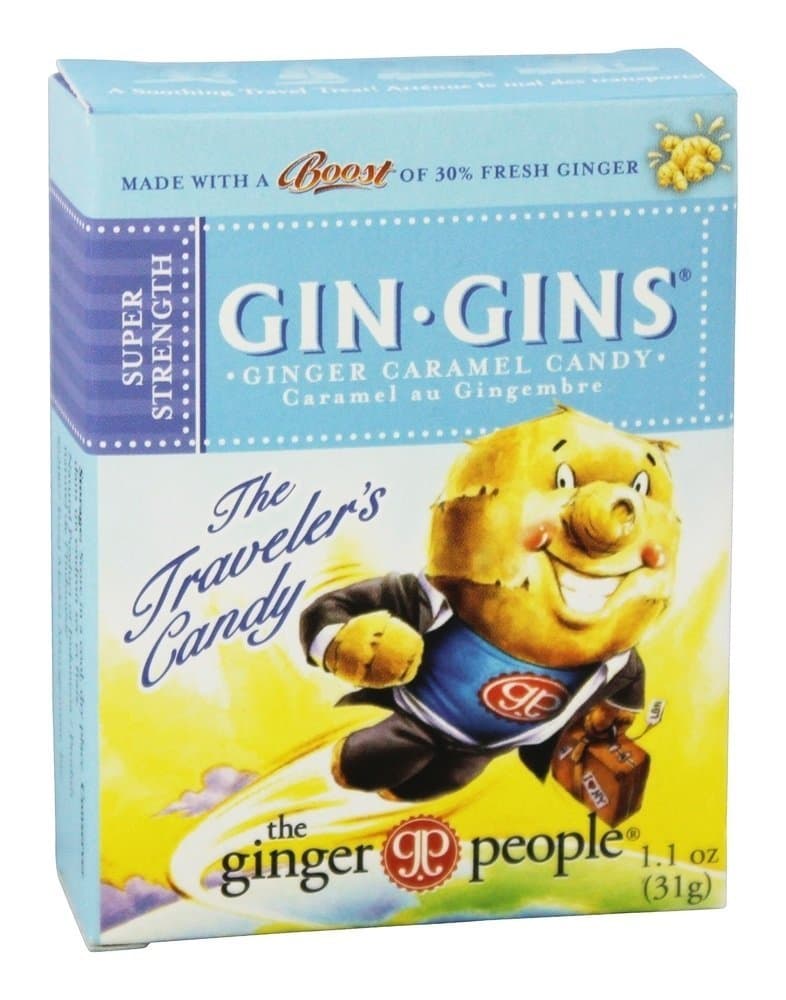 The Ginger People, Gin Gins Boost Travel Pack, 1.1 Ounce