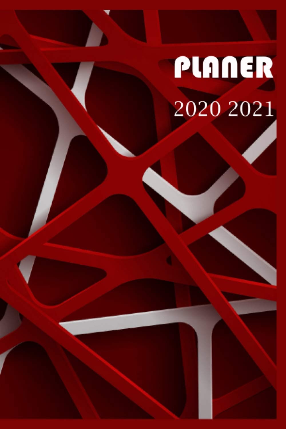 Planer 2020 2021: a5 kalender 2020 2021/ kalenderbuch 2021 /Oktober 2020-Dezember 2021/ mini Planer 2020 2021 | 1 Woche auf 2 Seiten | Kalenderbuch ... Jahresplaner 365 tage rot (German Edition)