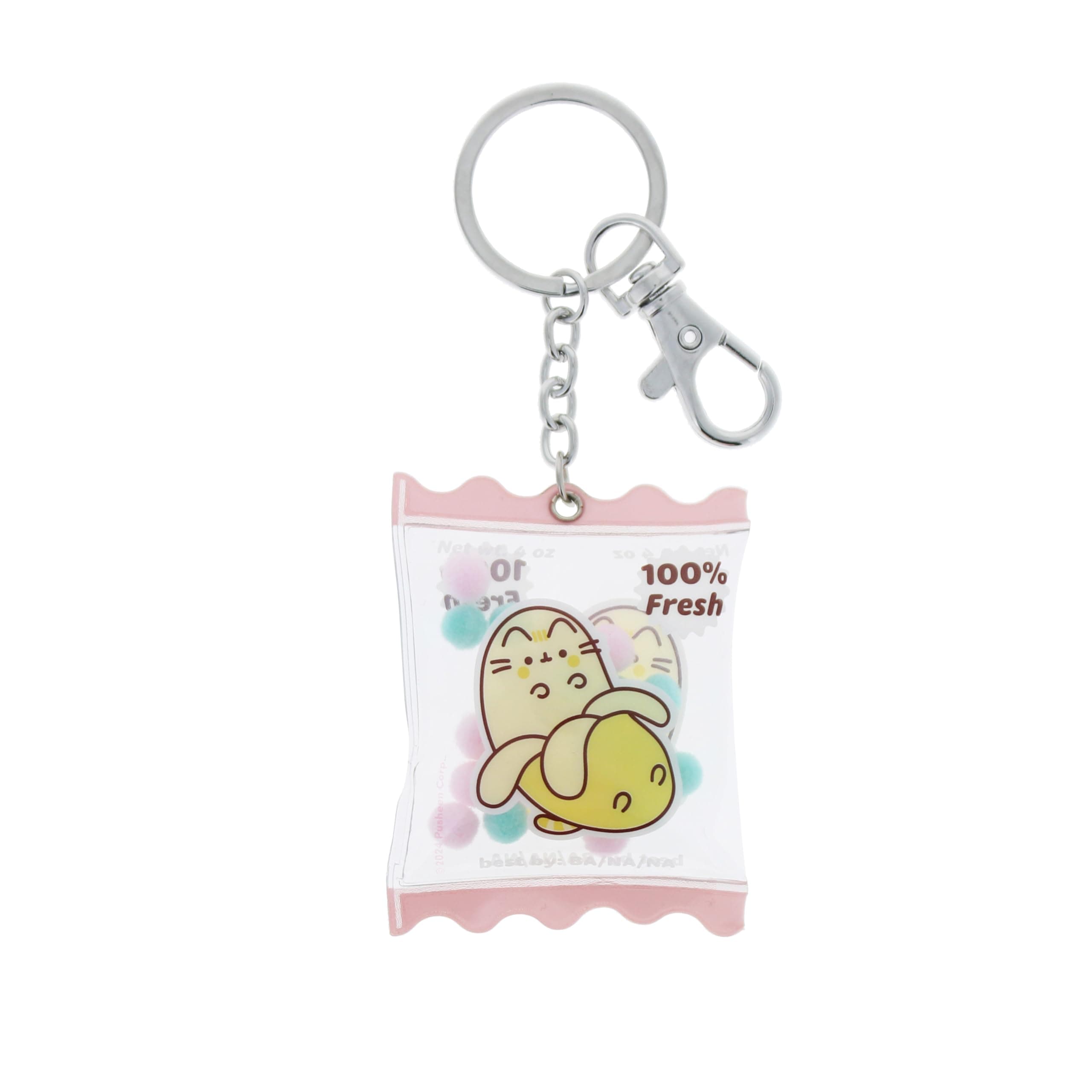 Blueprint CollectionsPusheen Keyring | Cute Keychain Accessory | Pusheen Gifts & Stationery | Bag Charm for Kids