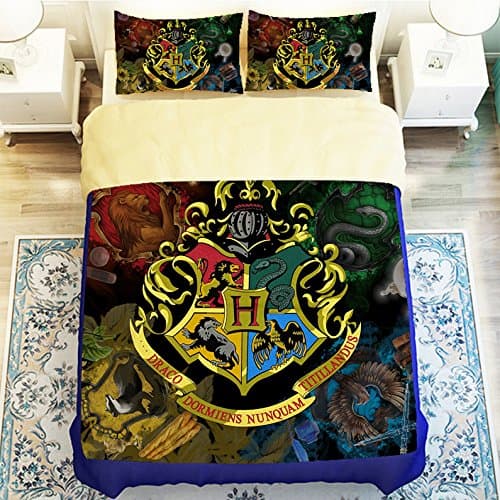 Generic Harry Potter 4 Piece Duvet Cover Set Queen Size