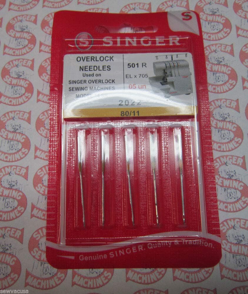 Singer Serger Overlock Genuine Needles 2022 80/11