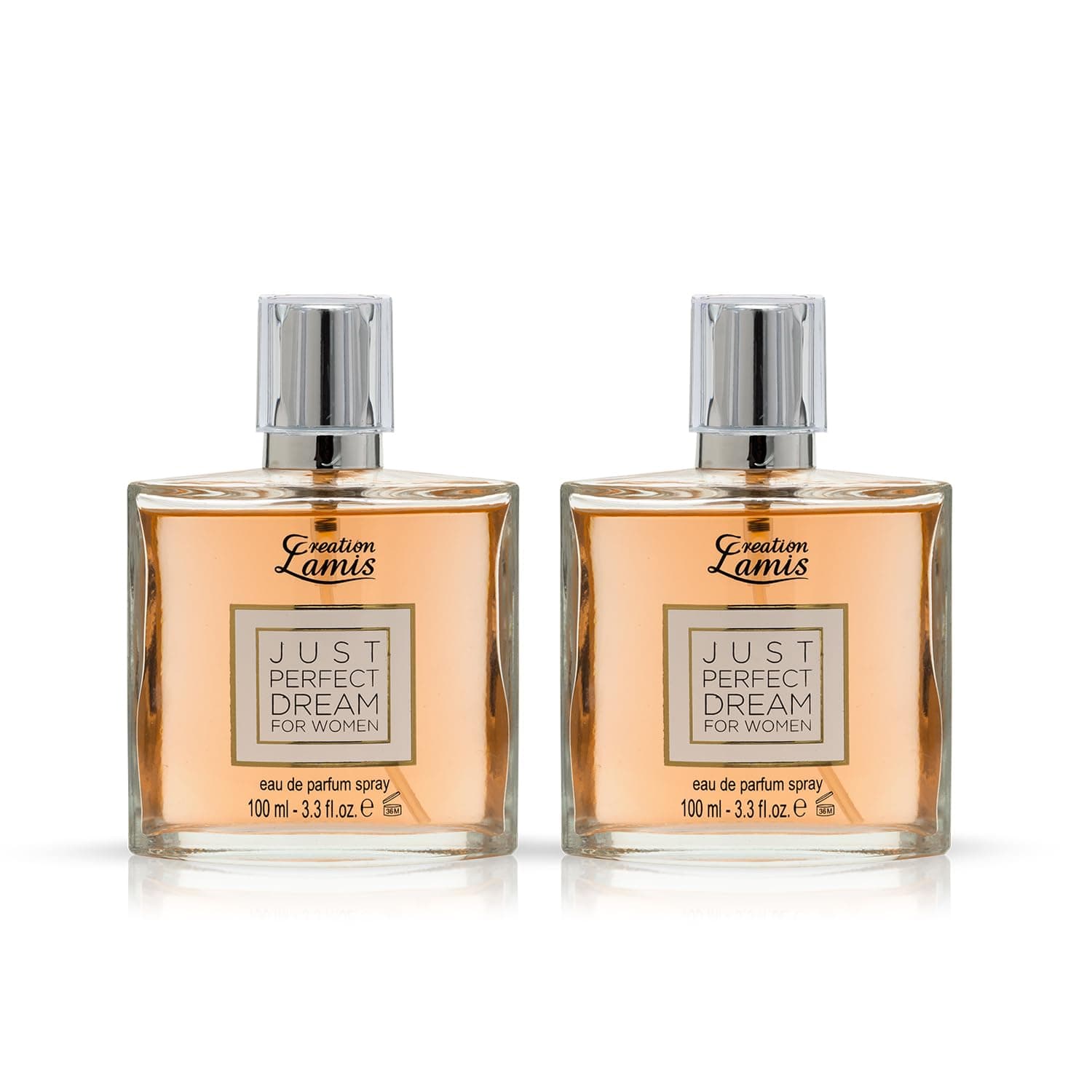 Just Perfect Dreams (Pack of 2) | Floral, Fruity & Woody Long Lasting Fragrance | Perfume for Women | Eau de Parfum (EDP) - 100ml / 3.4 fl.oz