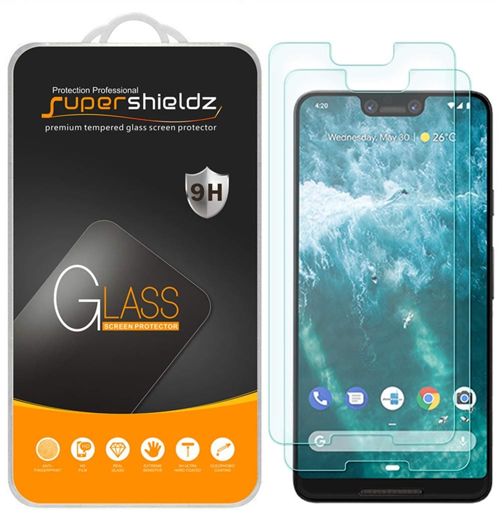 MPP [2-Pack] for Google (Pixel 3 XL) Tempered Glass Screen Protector, Anti-Scratch, Bubble Free + Lifetime Replacement