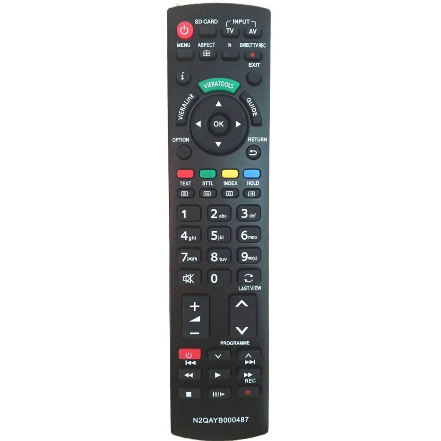 n2qayb000487 remote control for panasonic tv fit for All panasonic tv remote control Viera Smart TV, Pre programming