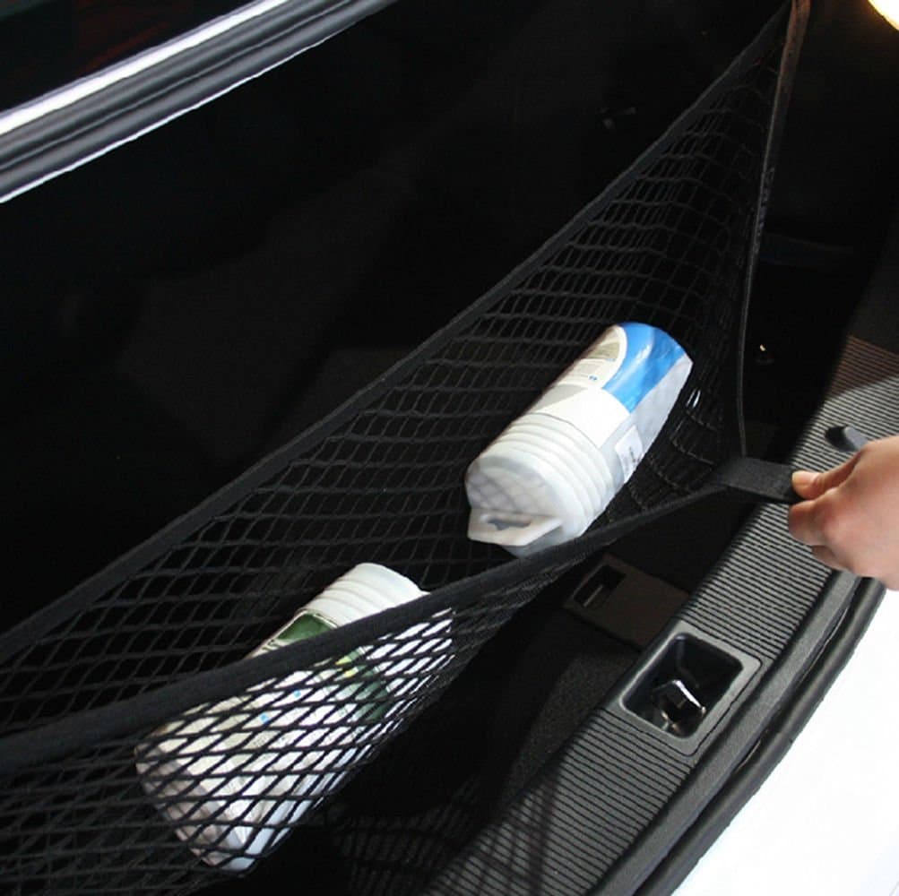 Pegasuss Envelope Style Trunk Cargo Net Mesh Storage Organizer Compatible with Land Rover Freelander 2