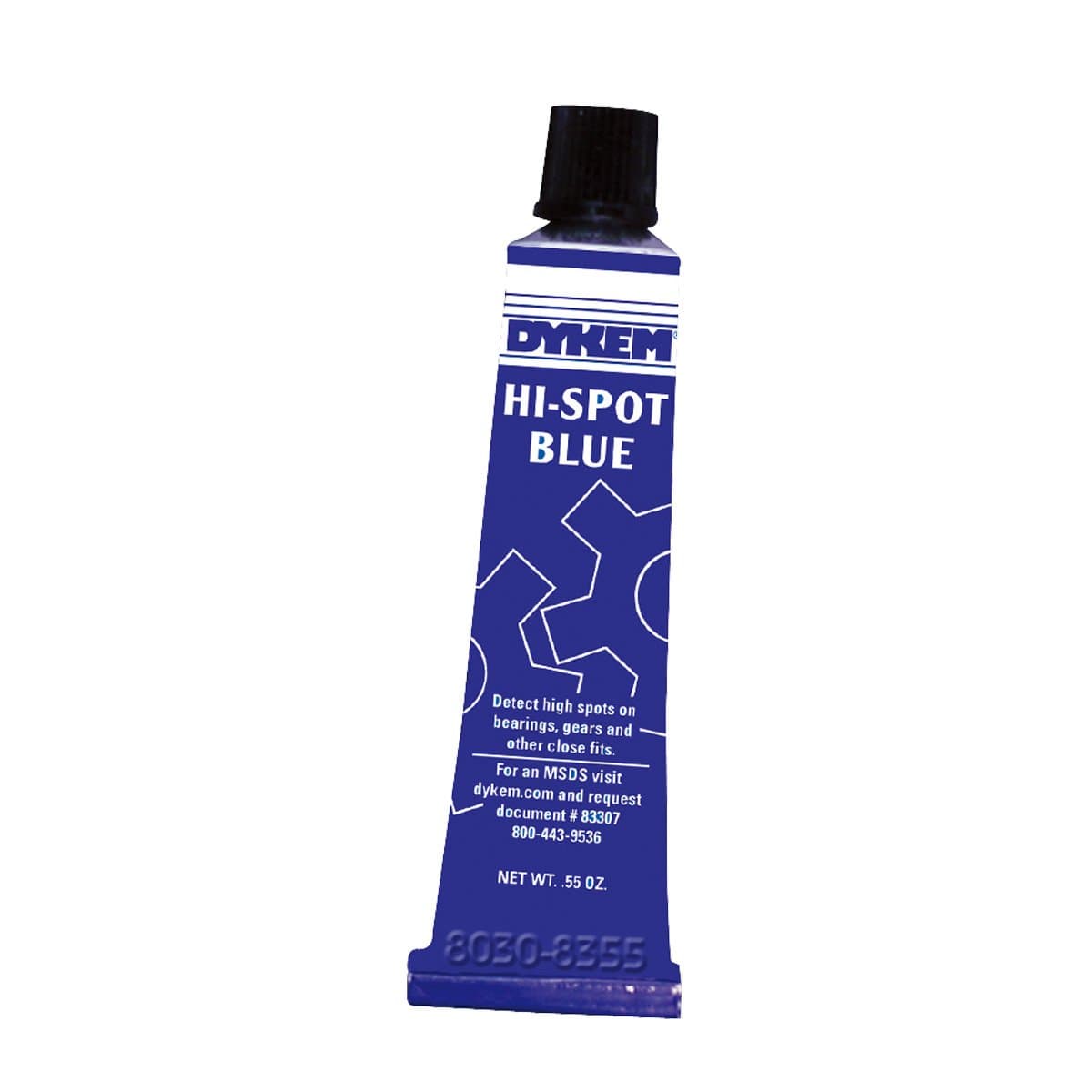 8030-8355 Dykem Hi-Spot Blue.55 oz. Tube