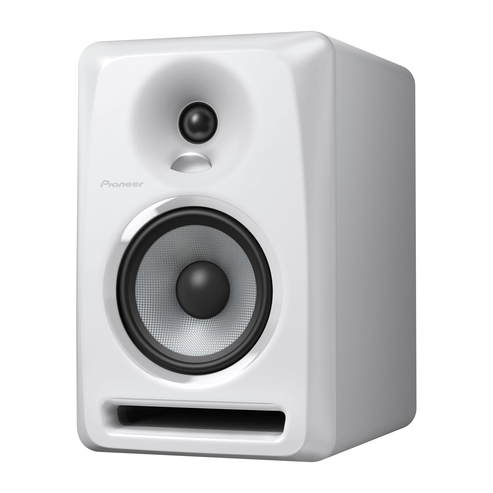 Pioneer DJ 5-Inch Active Reference Speaker, White (S-DJ50X-W)