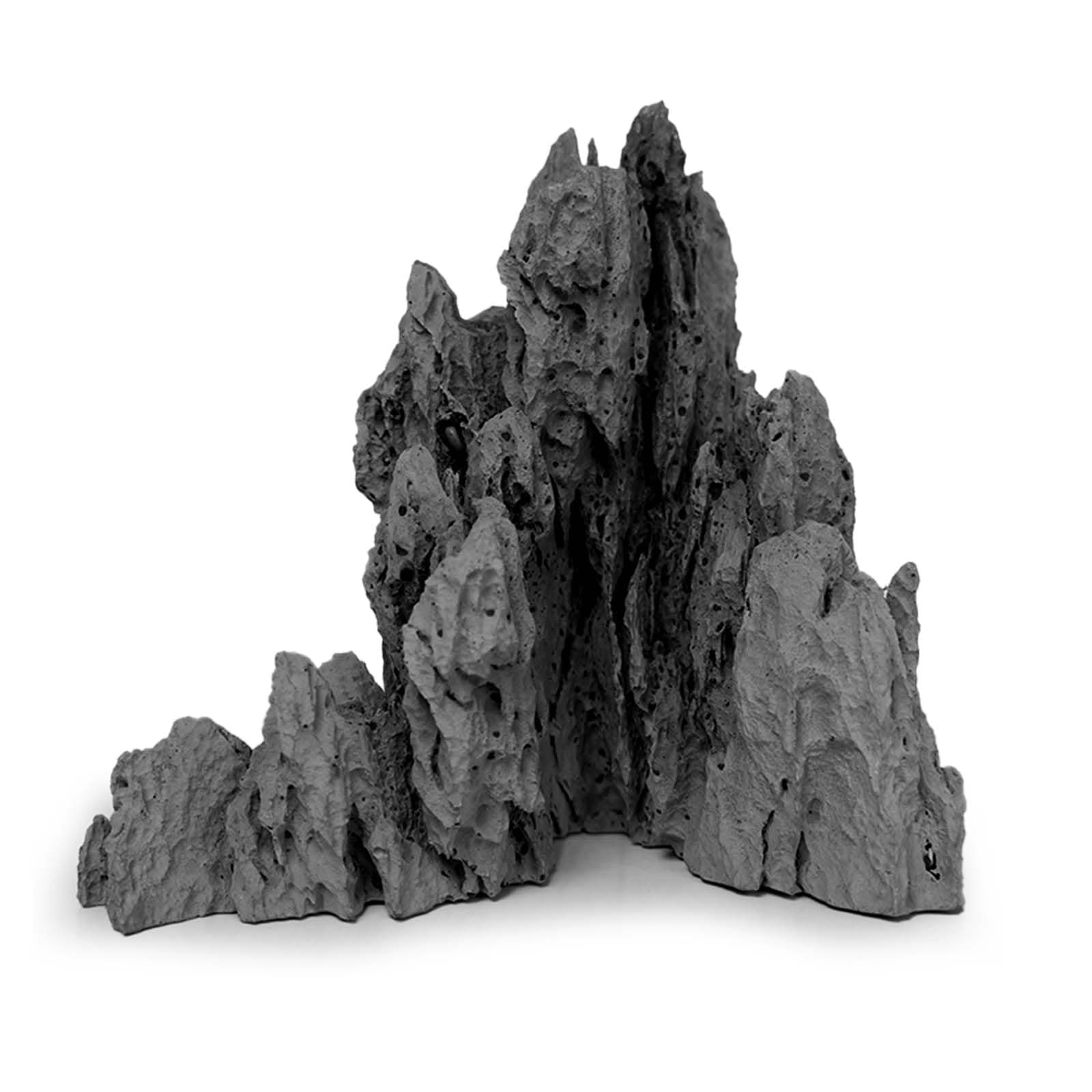 FZONE Resin Seiryu Stone Model Ph-Neutral Aquarium Rocks for aquascaping, Micro-Landscapes
