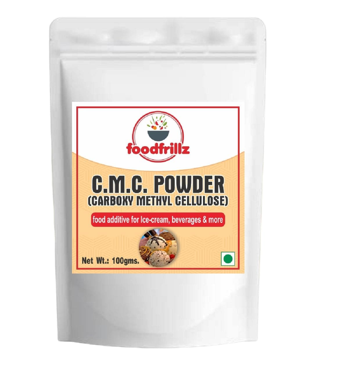 foodfrillz CMC Powder (Carboxy Methyl Cellulose) 100 g