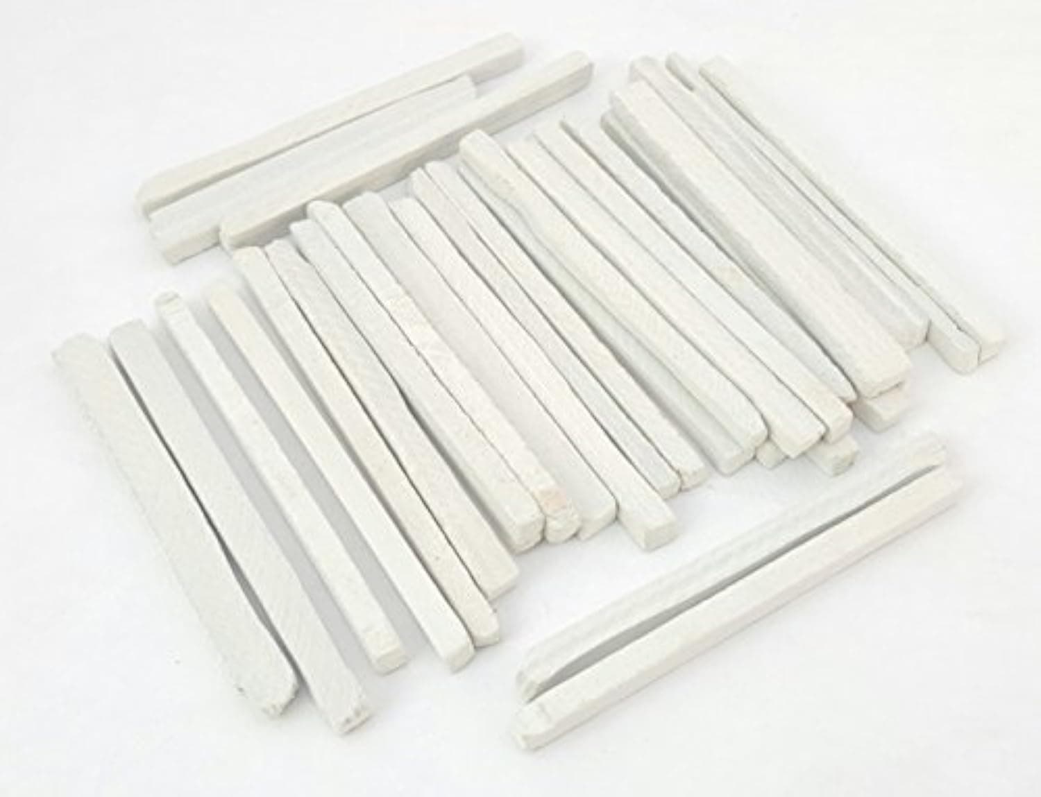 Slate Pencils White Color Natural Stone(Pack of 100 pcs.)