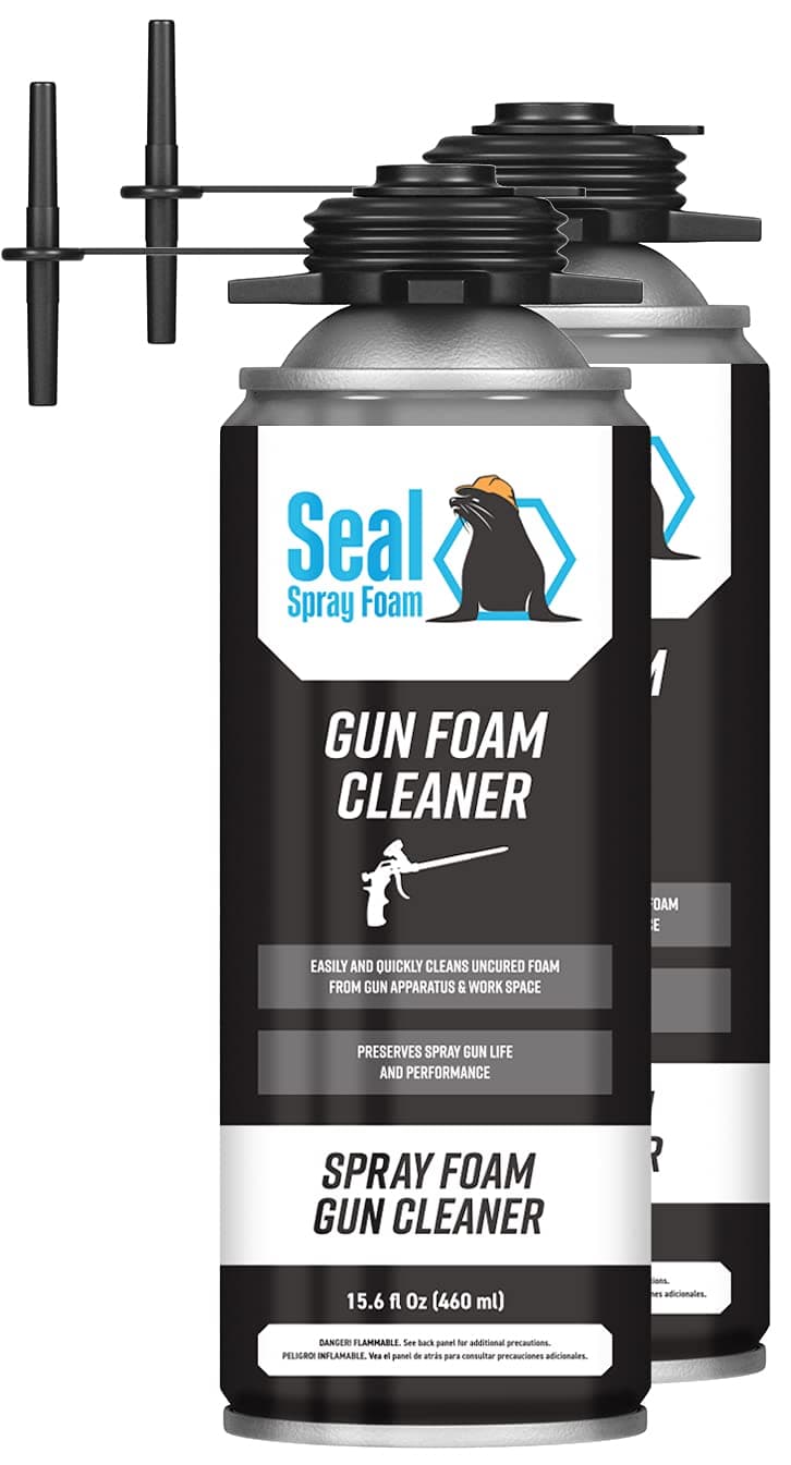 Industrial Products Seal Spray Foam Dispensing Gun Cleaner 16.9 oz Can (Oty 2 Cans)