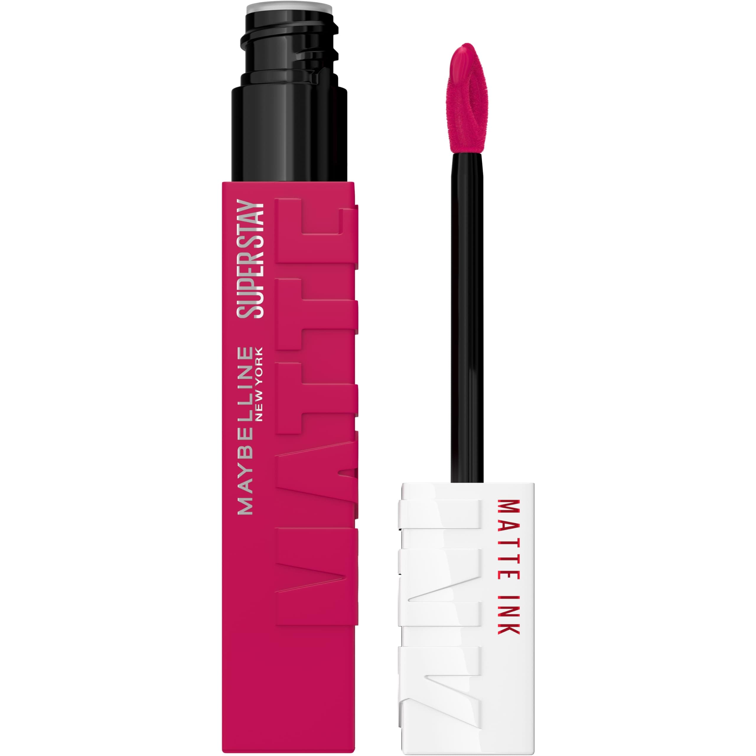 Maybelline Makeup SuperStay Matte Ink Liquid Lipstick, Lover Liquid Matte Lipstick, 0.17 fl oz