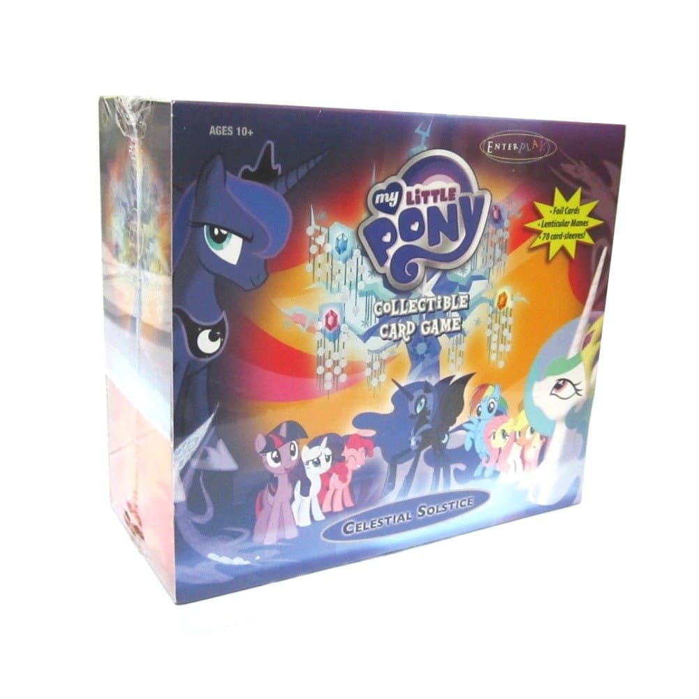EnterPlay My Little Pony Collectible Card Game Celestial Solstice Exclusive Deluxe Set
