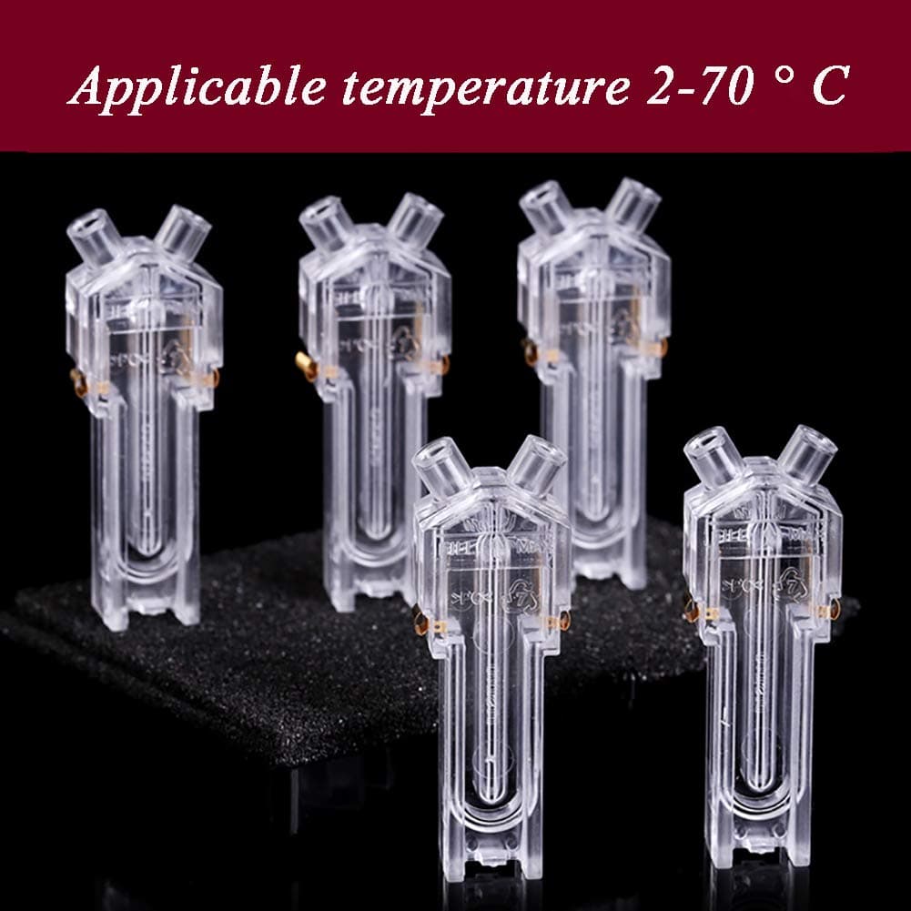 Quartz Cuvette Capillary Cuvette, Potential Sample Cell Abandonable Fold, Applicable Temperature 2-70 ° C,10pcs