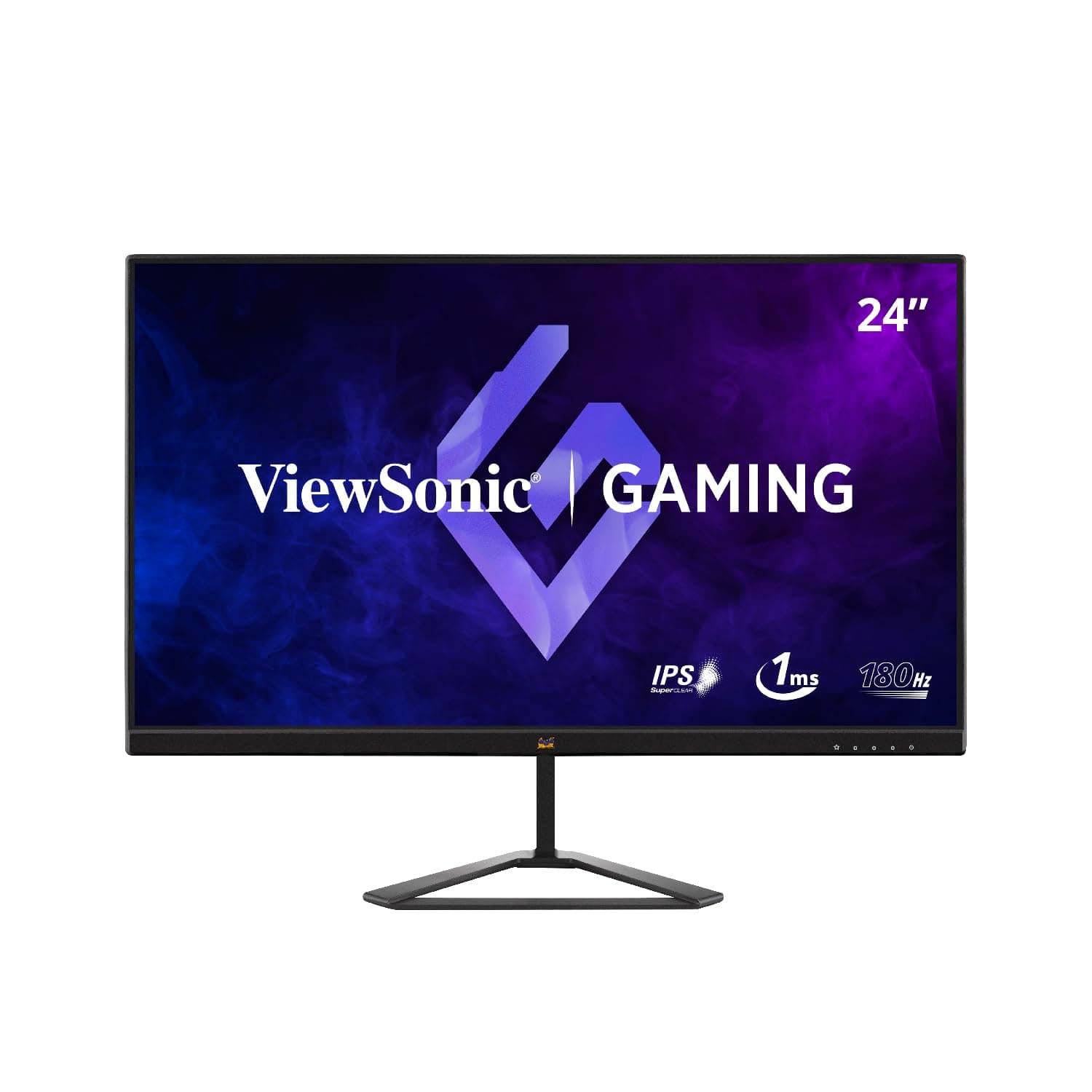 ViewSonic Gaming (Originated in USA) 60.96 Cm (24") FHD SuperClear IPS Panel Monitor| Free Sync| |180 Hz | |1ms| HDR10 |HDMI |DP Port | Wide View Angle |Srgb104%| Eye Care - VX2479-HD-PRO