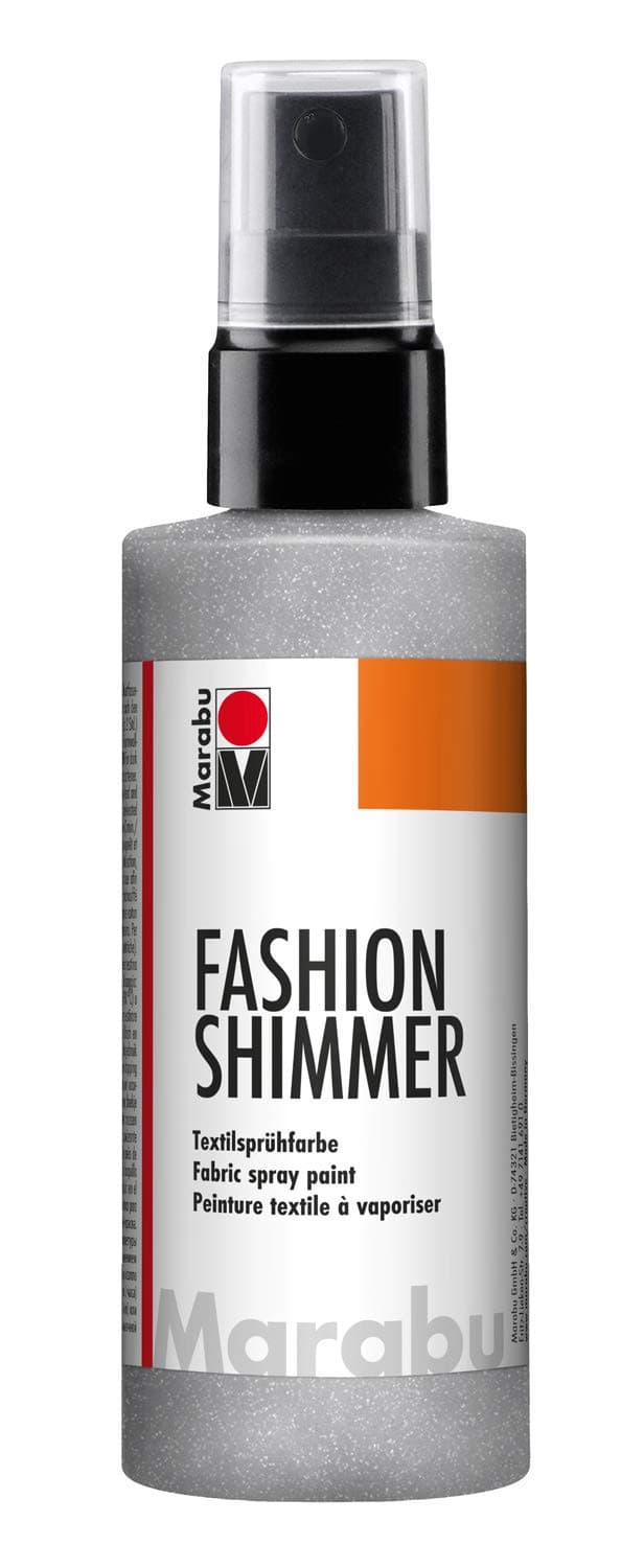 Marabu Fashion Shimmer Spray 100ml - Silver