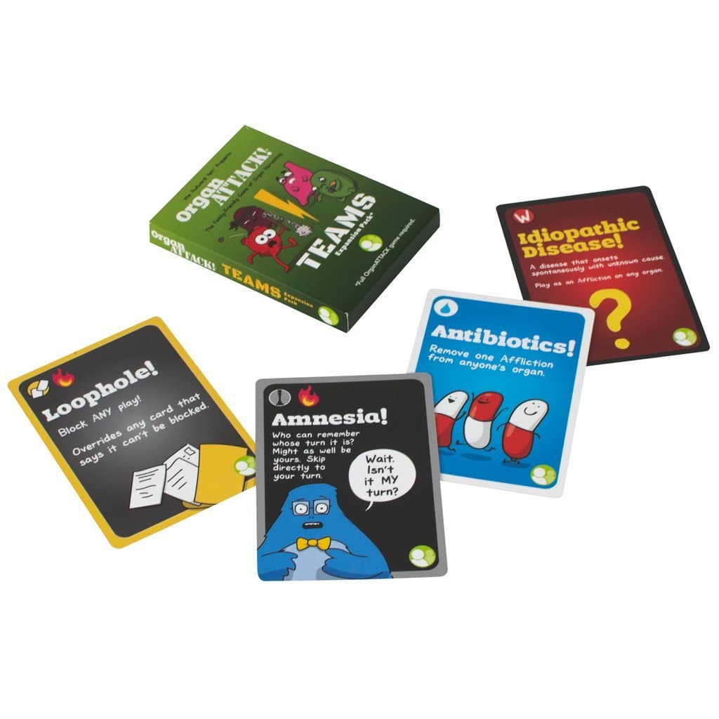 The Awkward Yeti OrganATTACK! Teams Expansion Pack