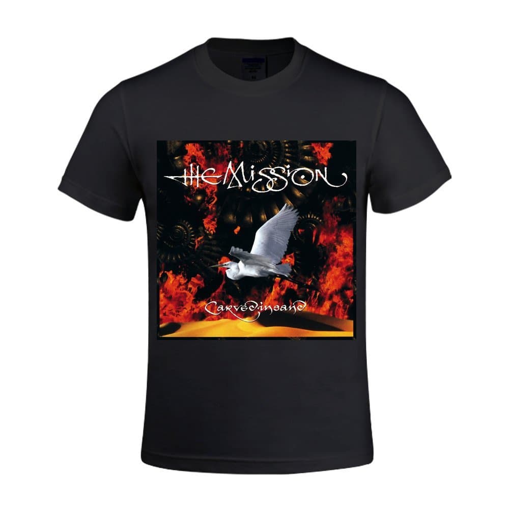 Overbearing The Mission Carved In Sand Pure Cotton Men's Round Collar T Shirts