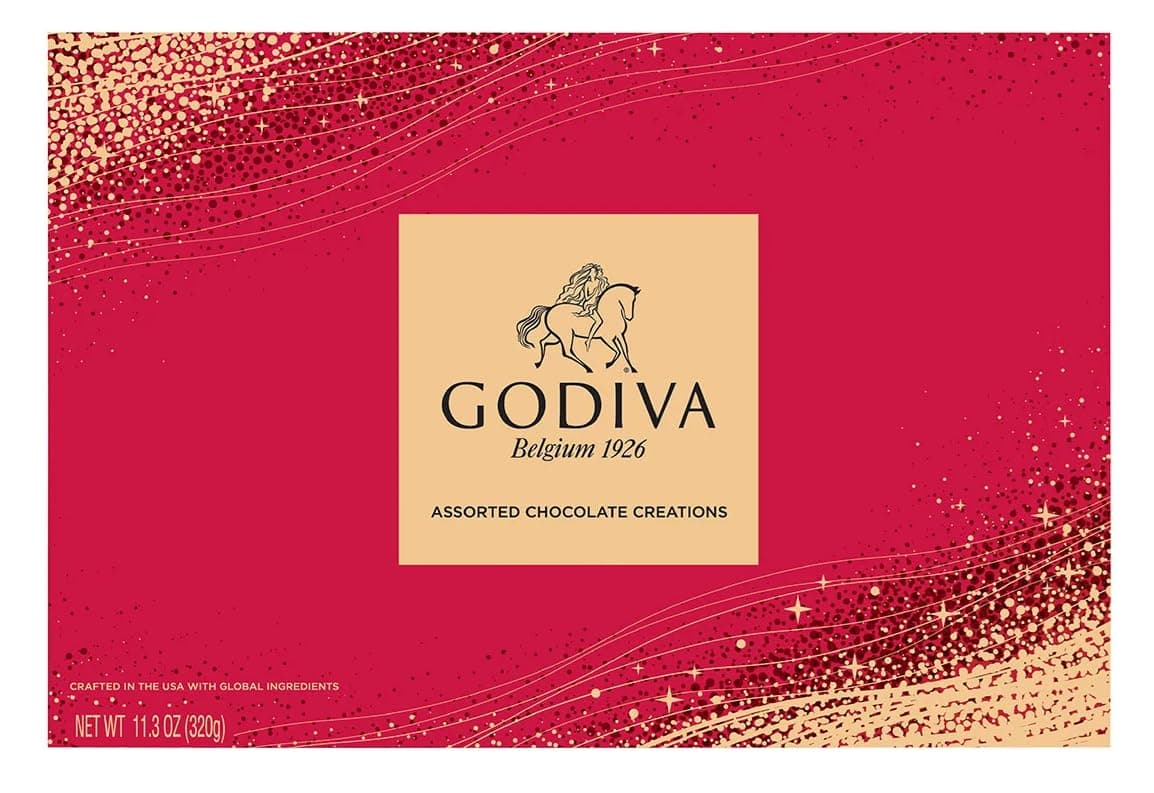 Godiva Belgium Premium Chocolate Variety Assorted Chocolates, 11.3 OZ