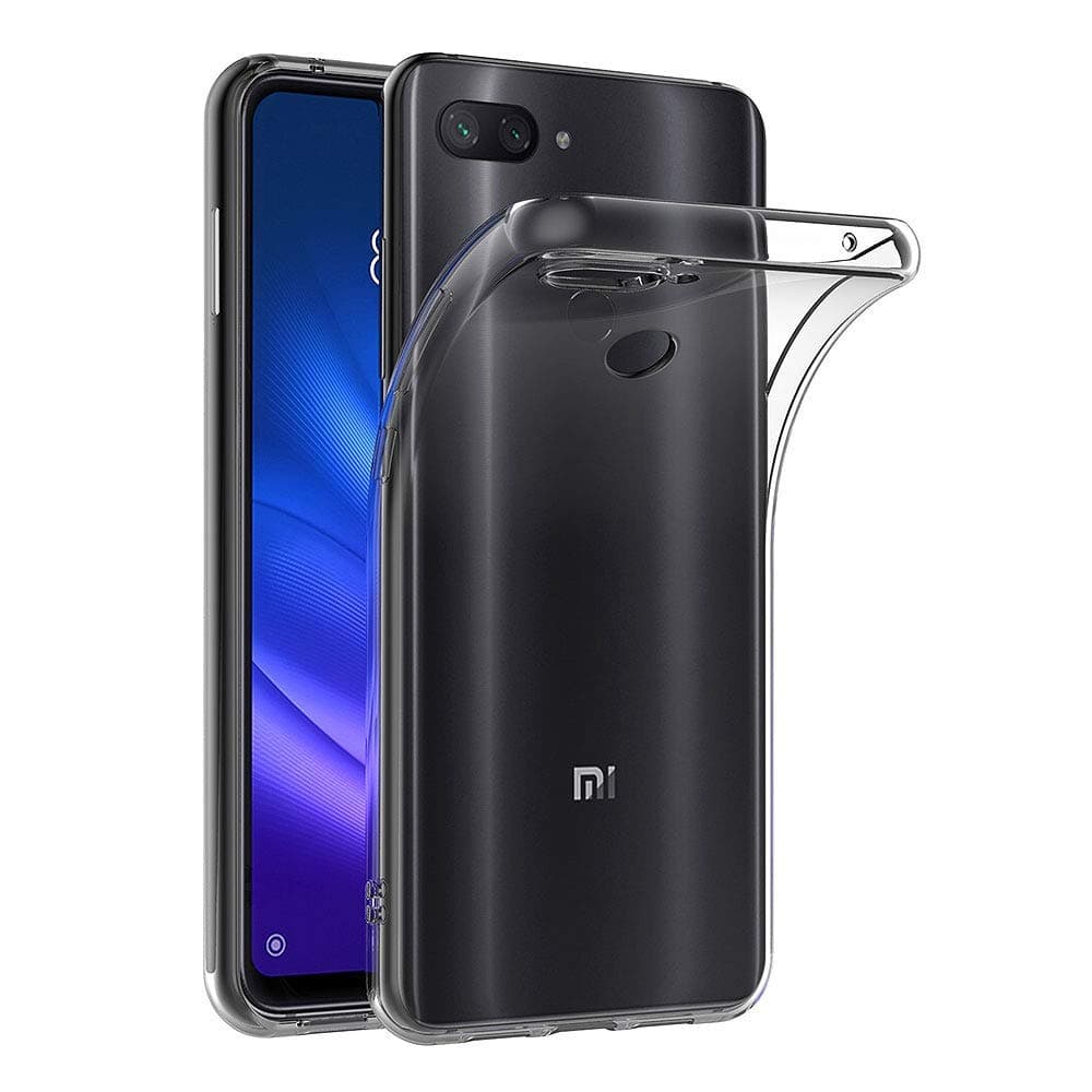 MaiJin Case for Xiaomi Mi 8 Lite (6.26 inch) Soft TPU Rubber Gel Bumper Transparent Back Cover