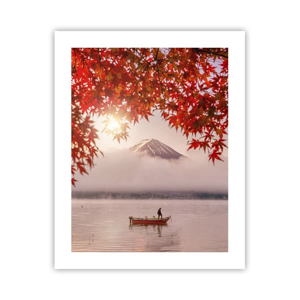 ARTTOR Poster Without Frame 40x50cm volcano lake Poster Print Pictures for Walls Home Decor Printed Modern Artwork Wall Art Decoration Living Room Bedroom Kitchen Photo Gallery P2XPA40x50-4107
