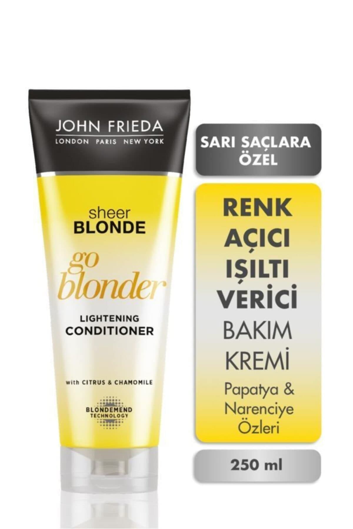 Go Blonder Lightening Conditioner for Blonde Hair 250 ml