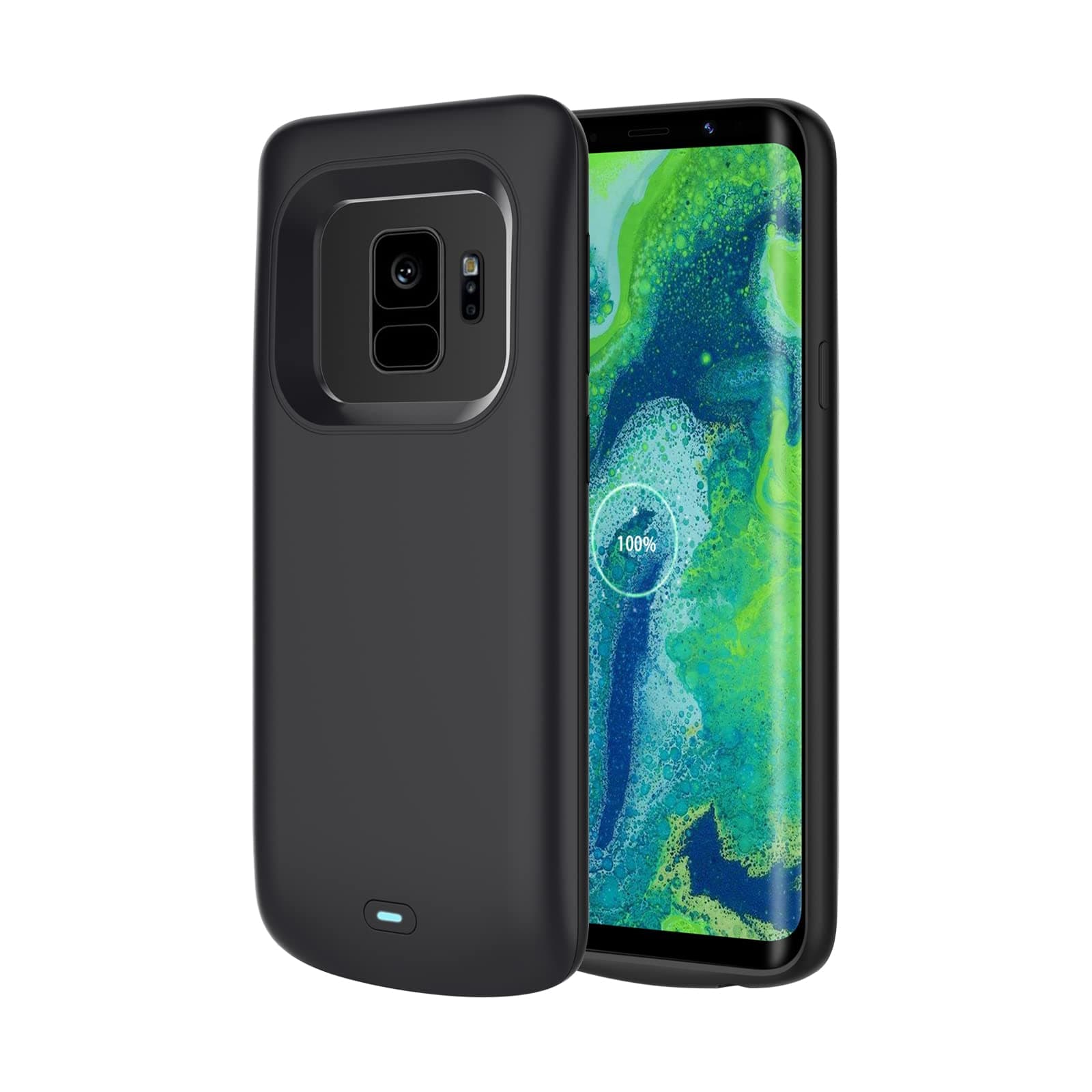 RUNSYRUNSY [Upgraded Battery Case for Samsung Galaxy S23+ / S23 Plus, 6000mAh Rechargeable Extended Battery Charging Charger Case, Add 100% Extra Juice, Not Compatible with S23 or S23 Ultra (6.6 inch)