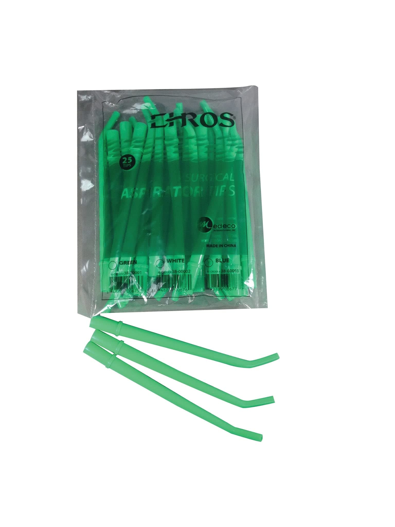 Surgical Aspirator Suction Tips 25 PCS 1/4" Orifice