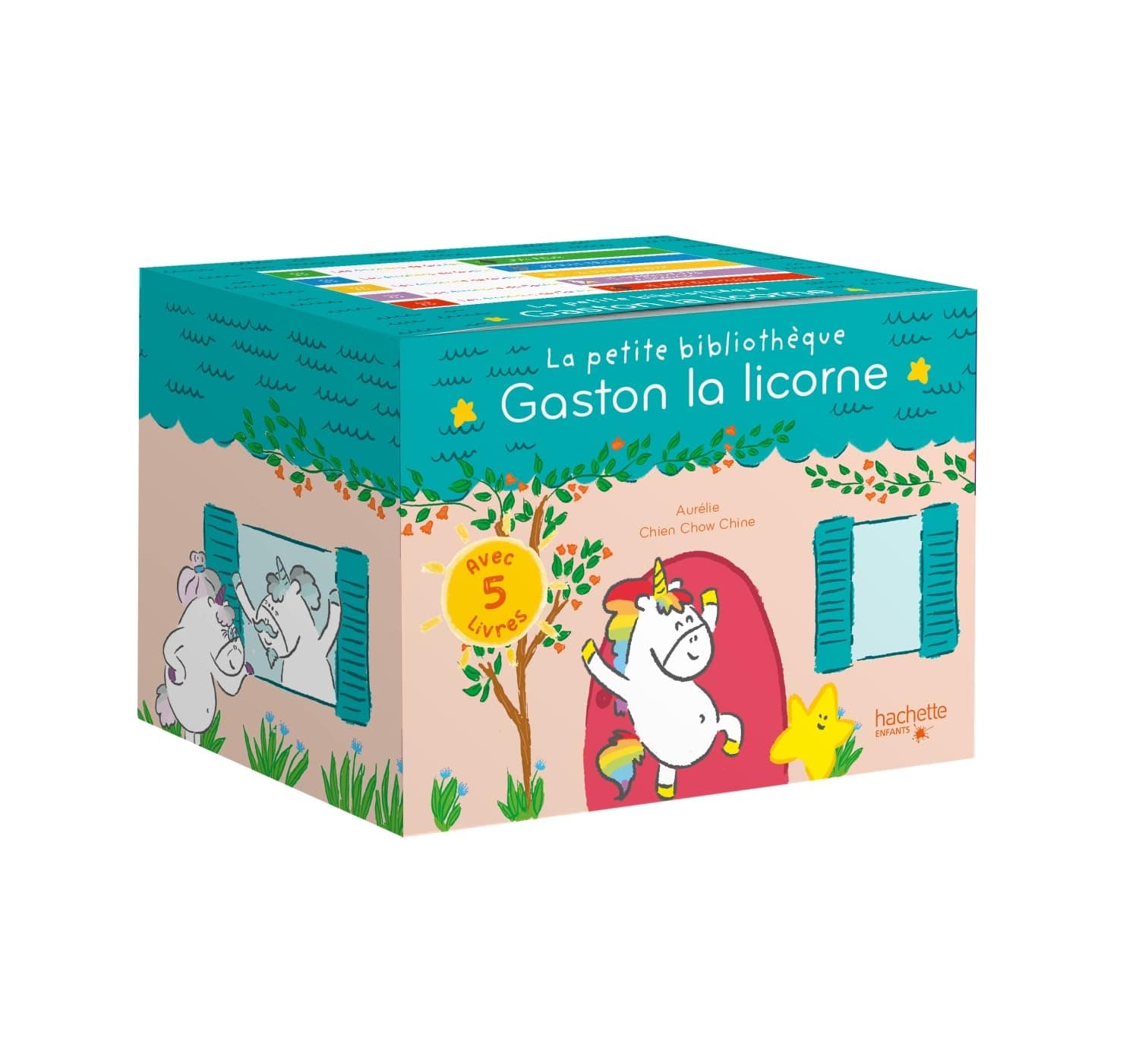 La petite bibliothèque Gaston 2 avec 5 livres Paperback – Big Book, 2 October 2024