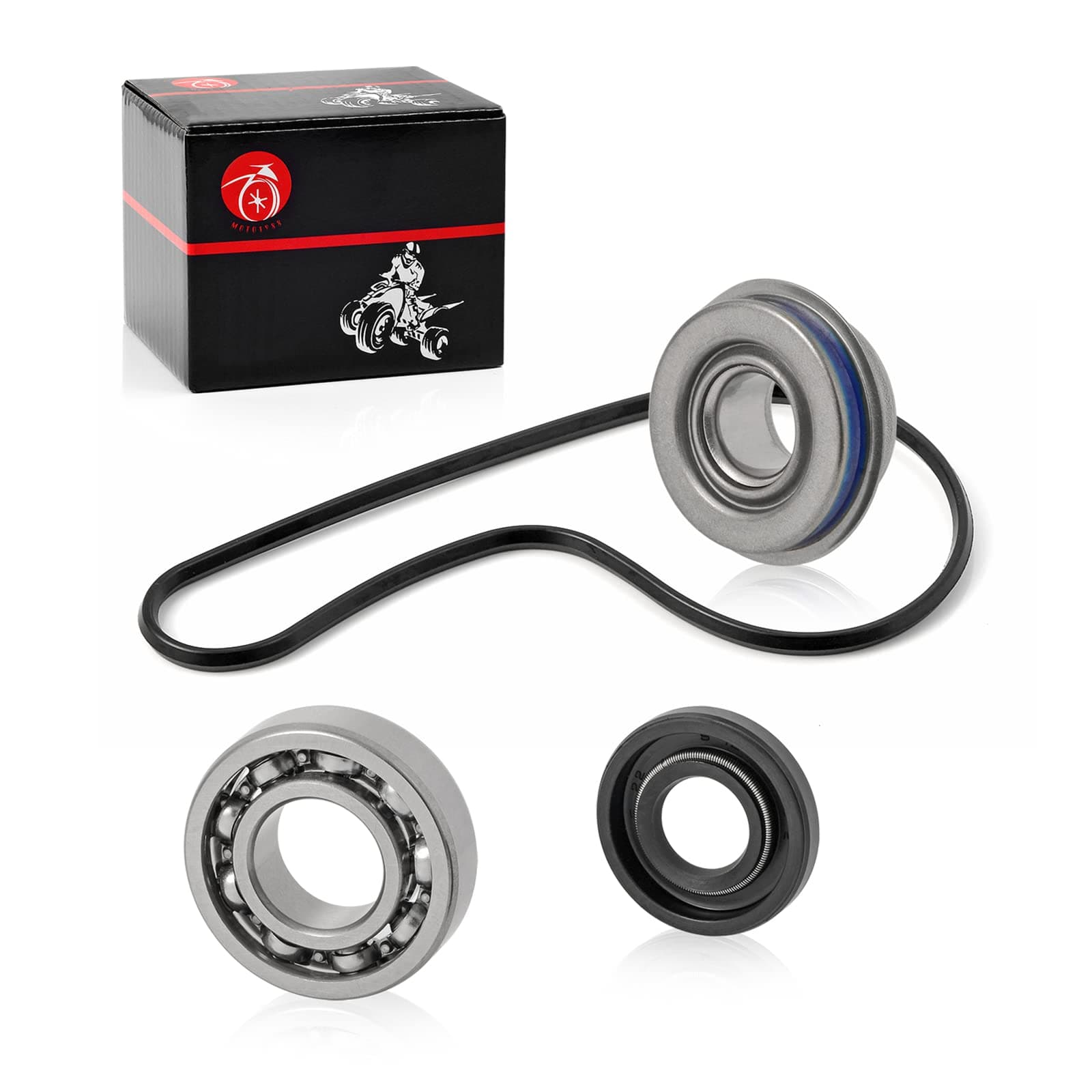 MOTO1988 Water Pump Seal Cover Gasket Repair Kit For Polaris RZR Ranger ACE Sportsman 500 570 Sportsman 450 HO 3610173 5414000