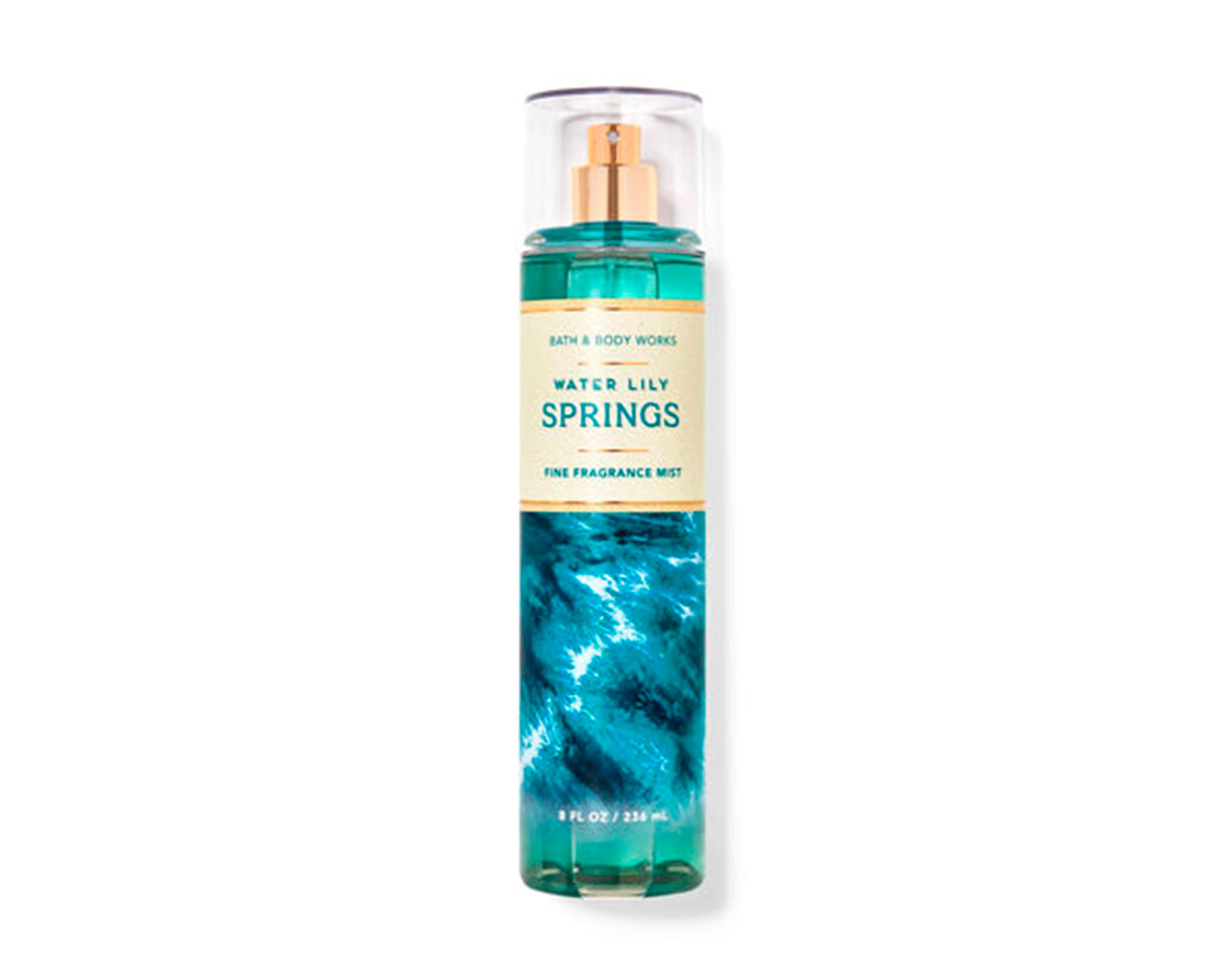 BBW - Bath and Body - Water LIly Springs Fine Fragrance Mist 8 oz (Pack of 1)