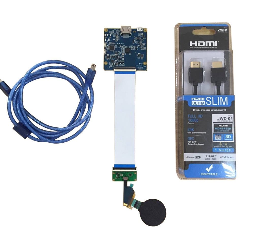 AMELIN HDMI to MIPI Interface Driver Board for 1.39 inch 400x400 Round OLED