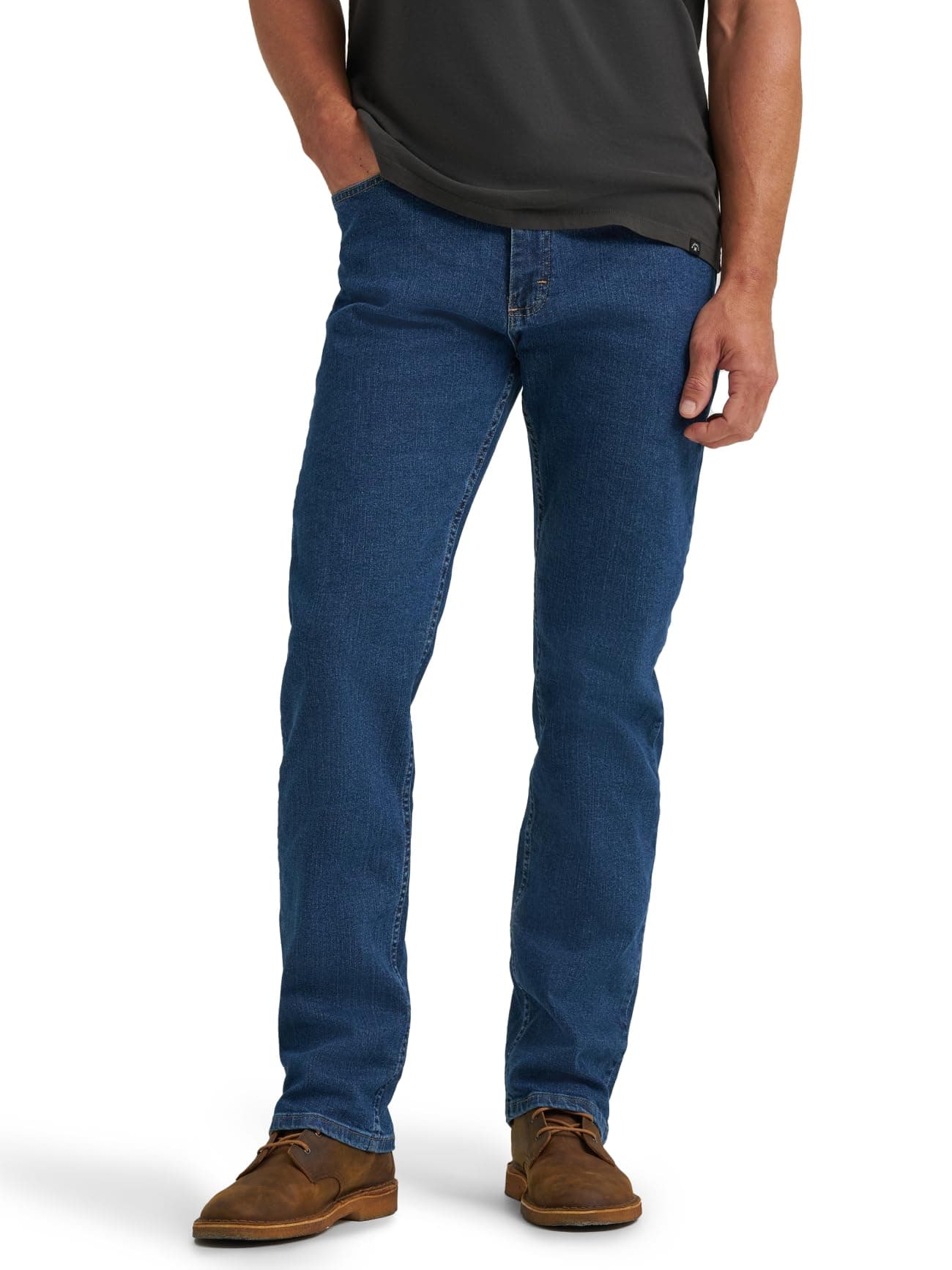 Authentics Men's Regular Fit Comfort Flex Waist Jean