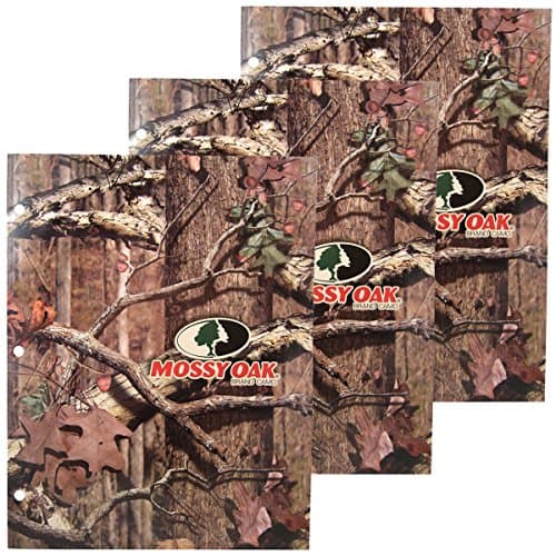 Mossy Oak 2-Pocket Folder (Pack of 3)