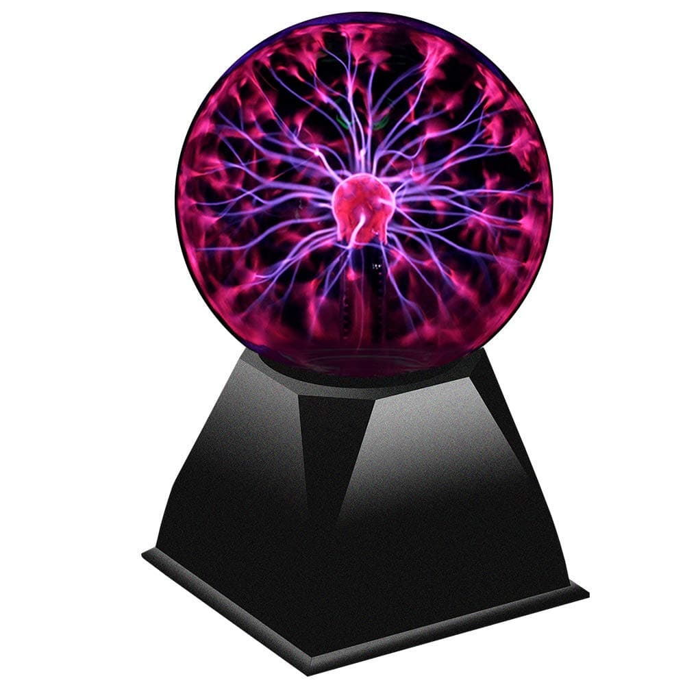 Juguetrónica - XL plasma ball, 20 cm, clap and music activation, large size