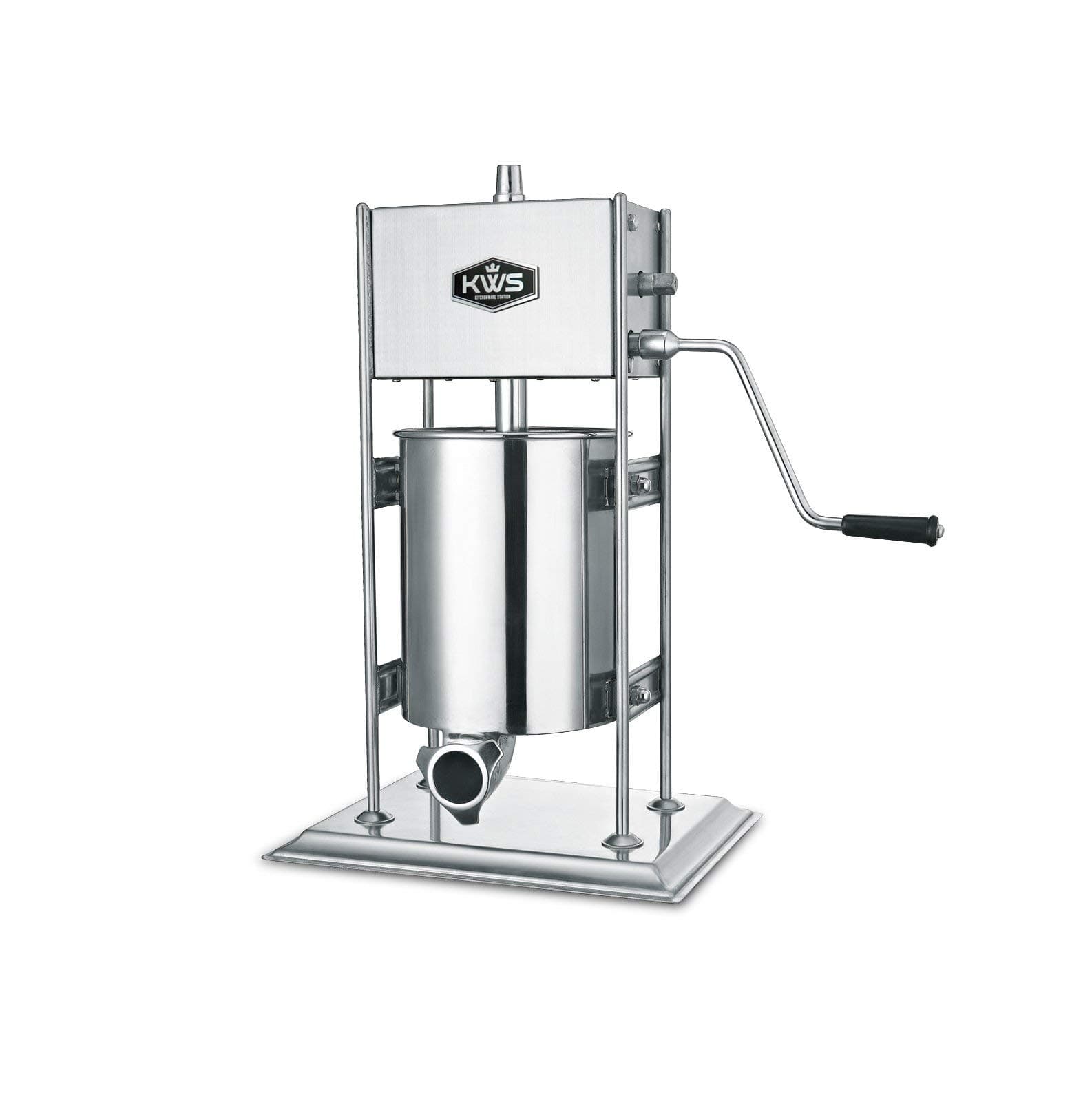 KWS Professional Commercial Sausage Stuffer Maker ST-10L/22LB Heavy Duty Gear System